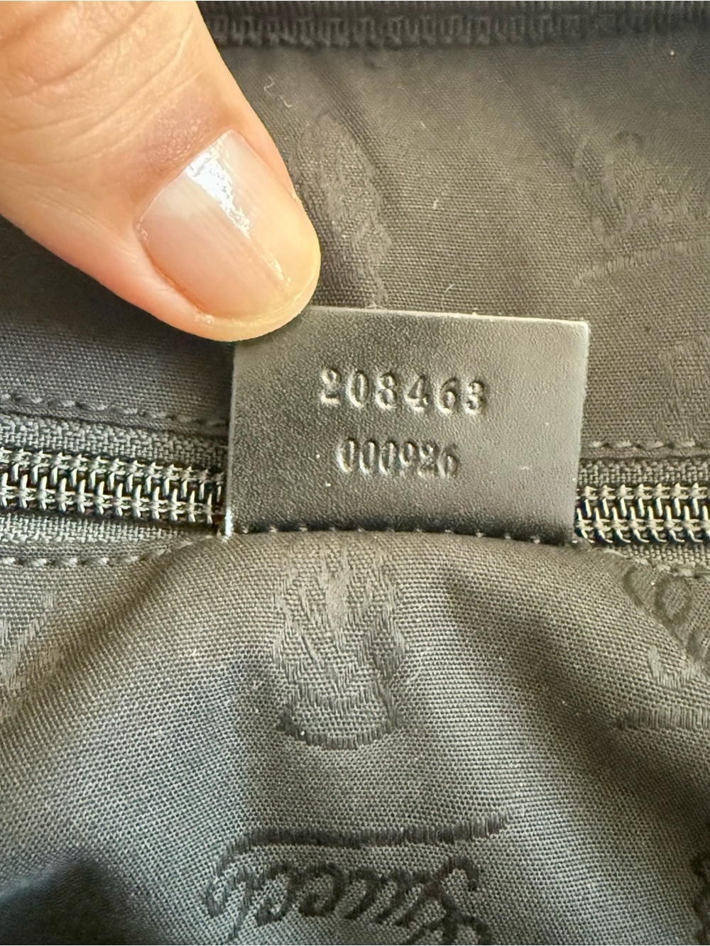Gucci Black GG Imprimé canvas Briefcase - Picture 5 of 9
